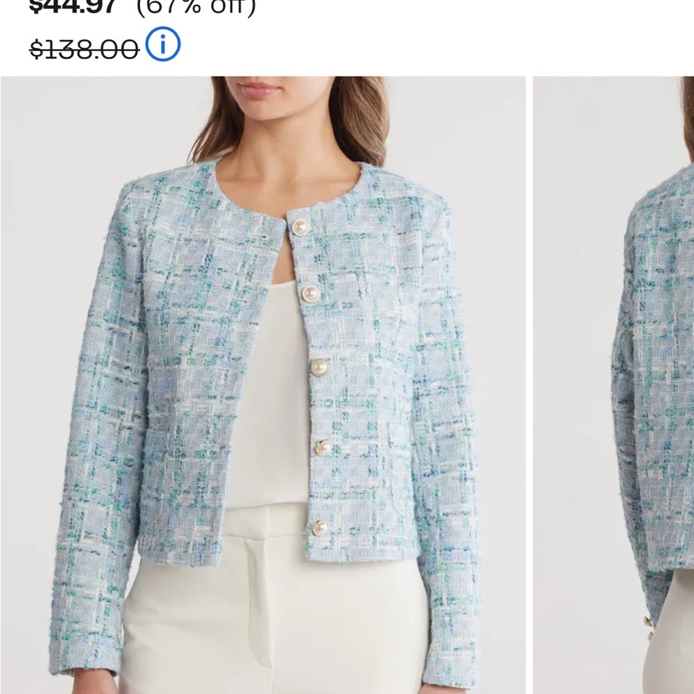 Nanette Lepore Tweed Jacket